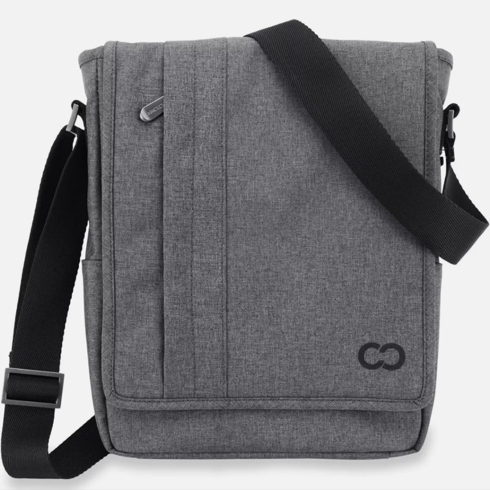 Casecrown Campus North Messenger Bag Charcoal Excellent Condition Unisex